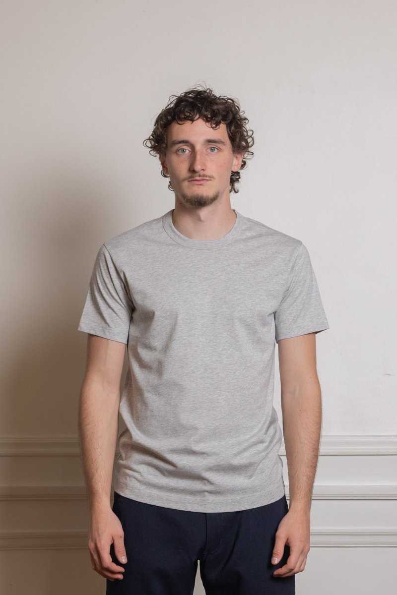 FQ-T003-S26 MENS T-SHIRT KNIT - TOP GREY COMME DES GARÇONS SHIRT - vue de dos