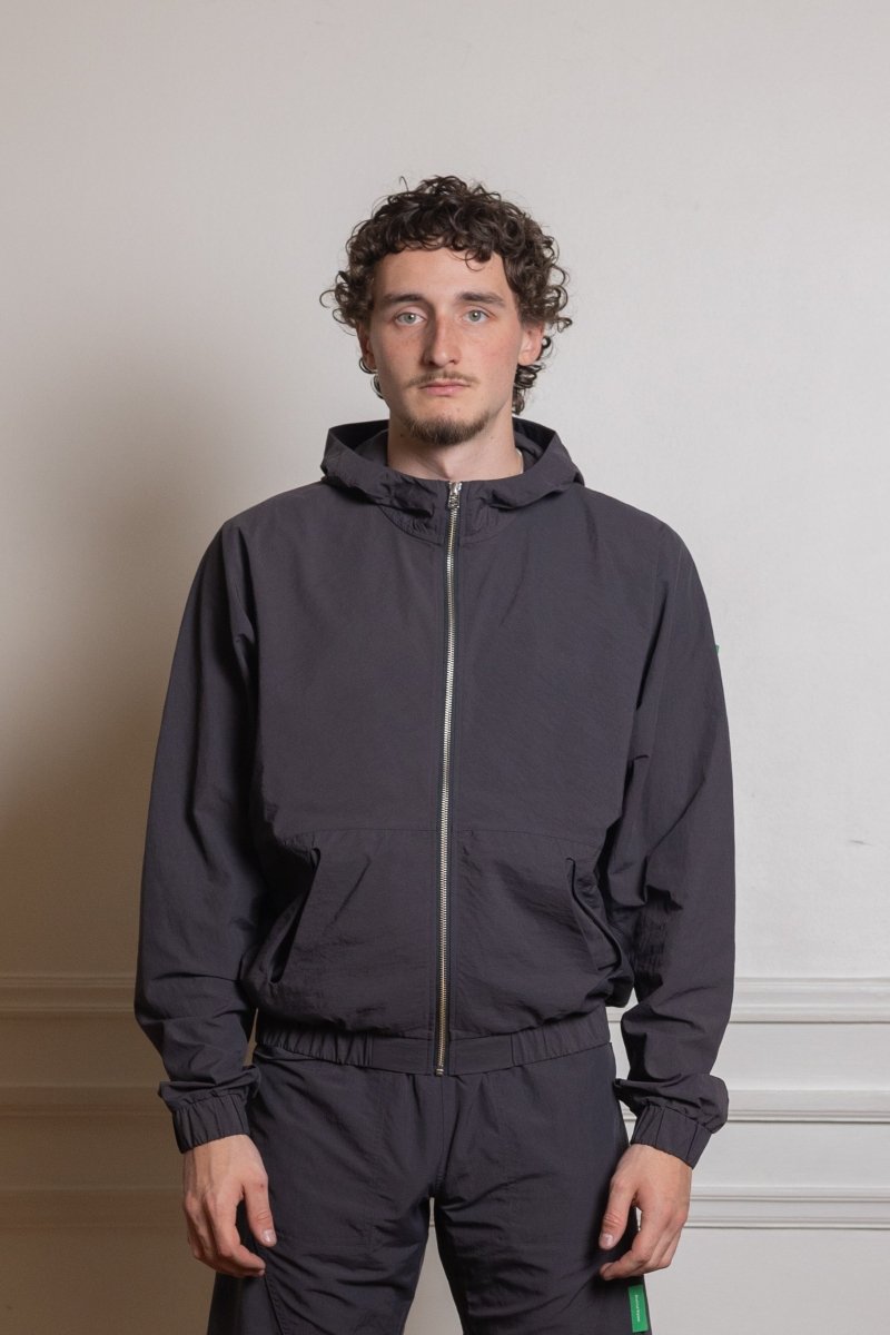 Taslan Nylon Jacket - Shale