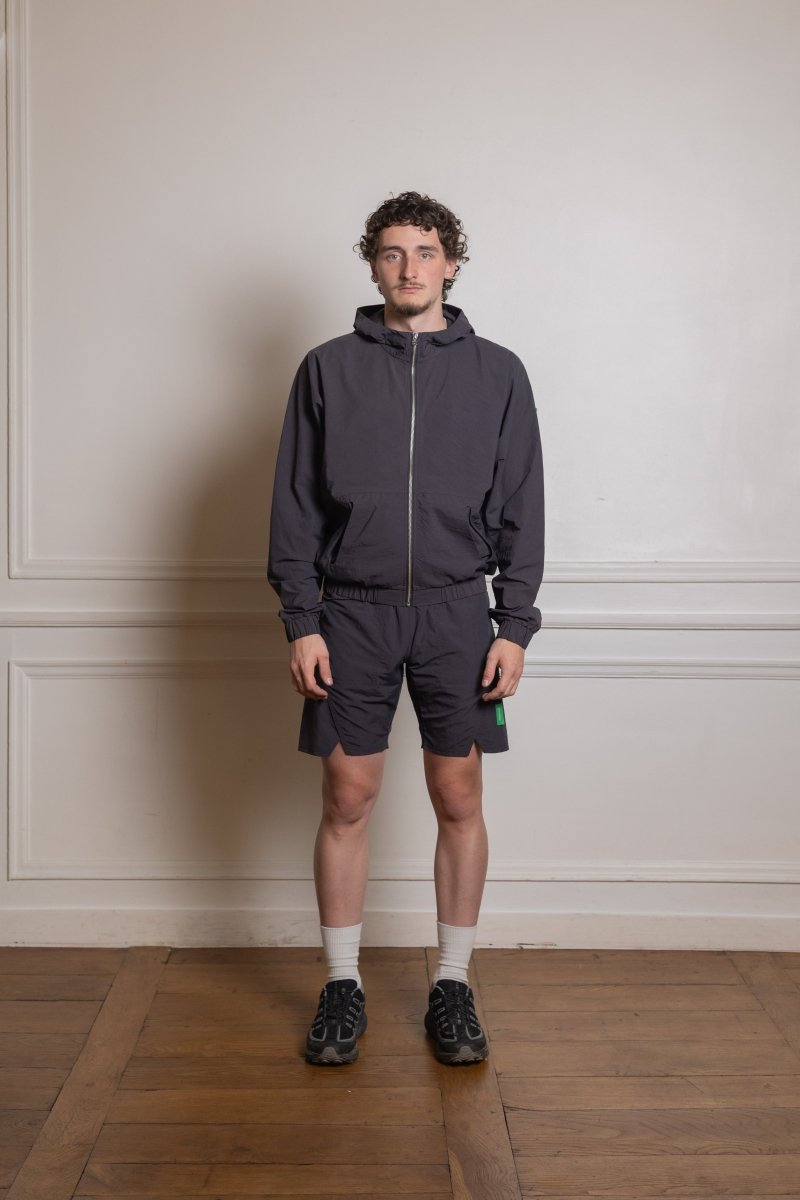 Taslan Nylon Jacket - Shale