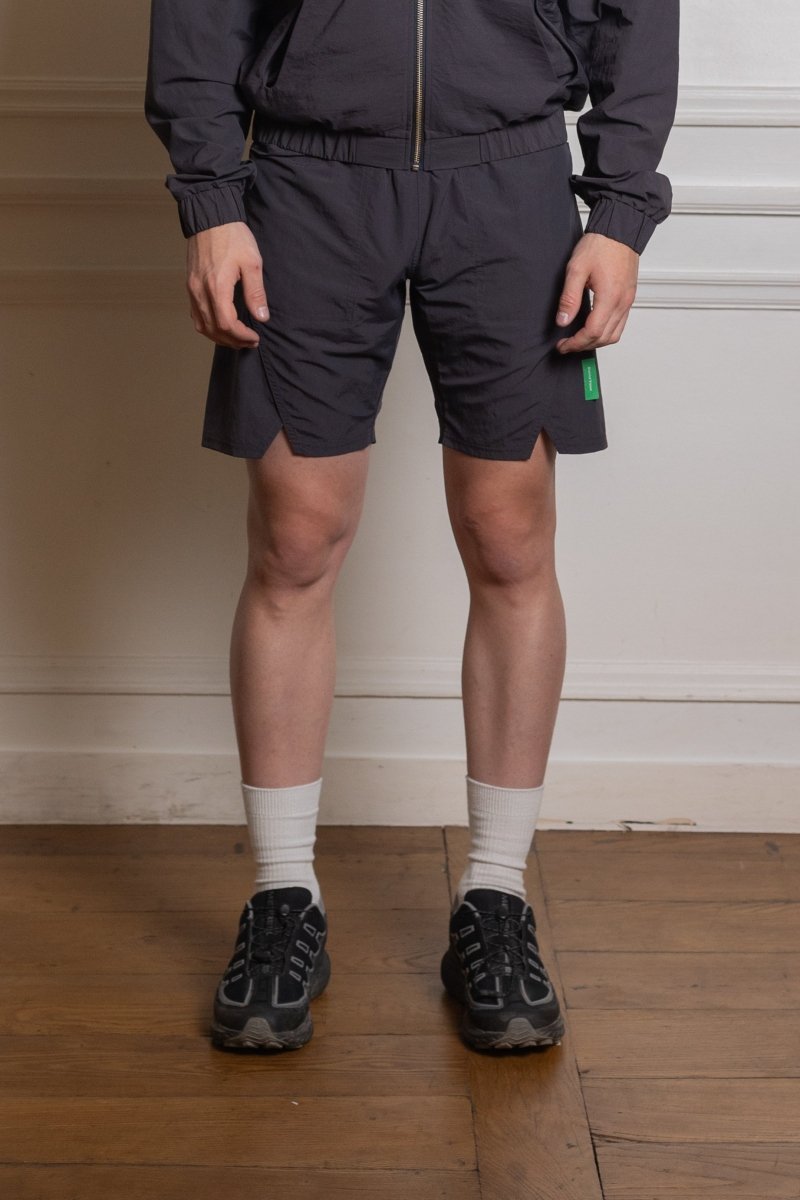 Taslan Nylon Shorts - Shale