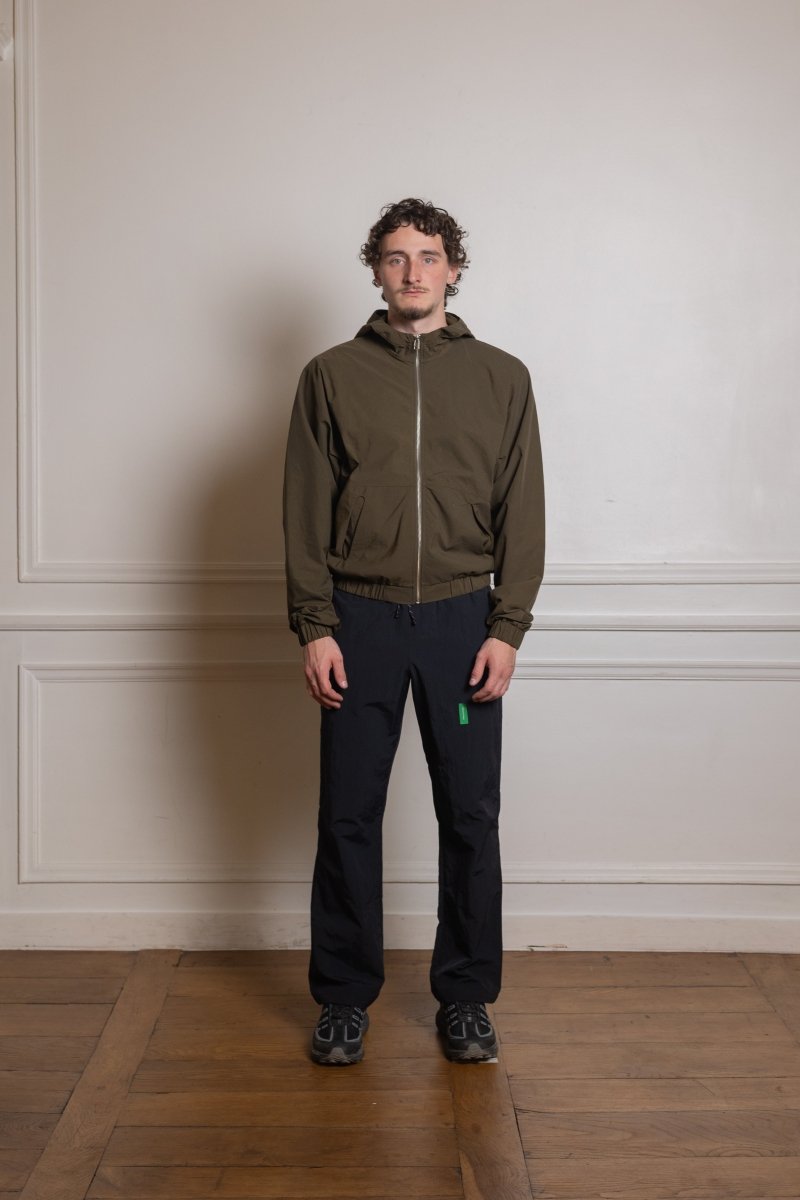 Taslan Nylon Jacket - Moss — photo 1