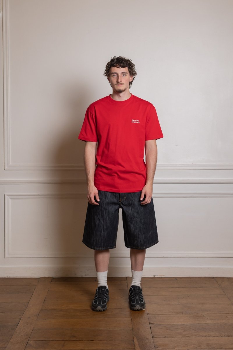 CATNA TEE - Red THE NEW ORIGINALS - vue de face portée — photo 1