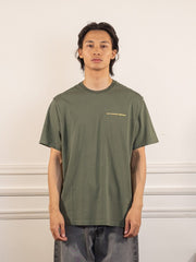 logo t-shirt - thyme/sundress - Pop Trading Company - vue de face portée