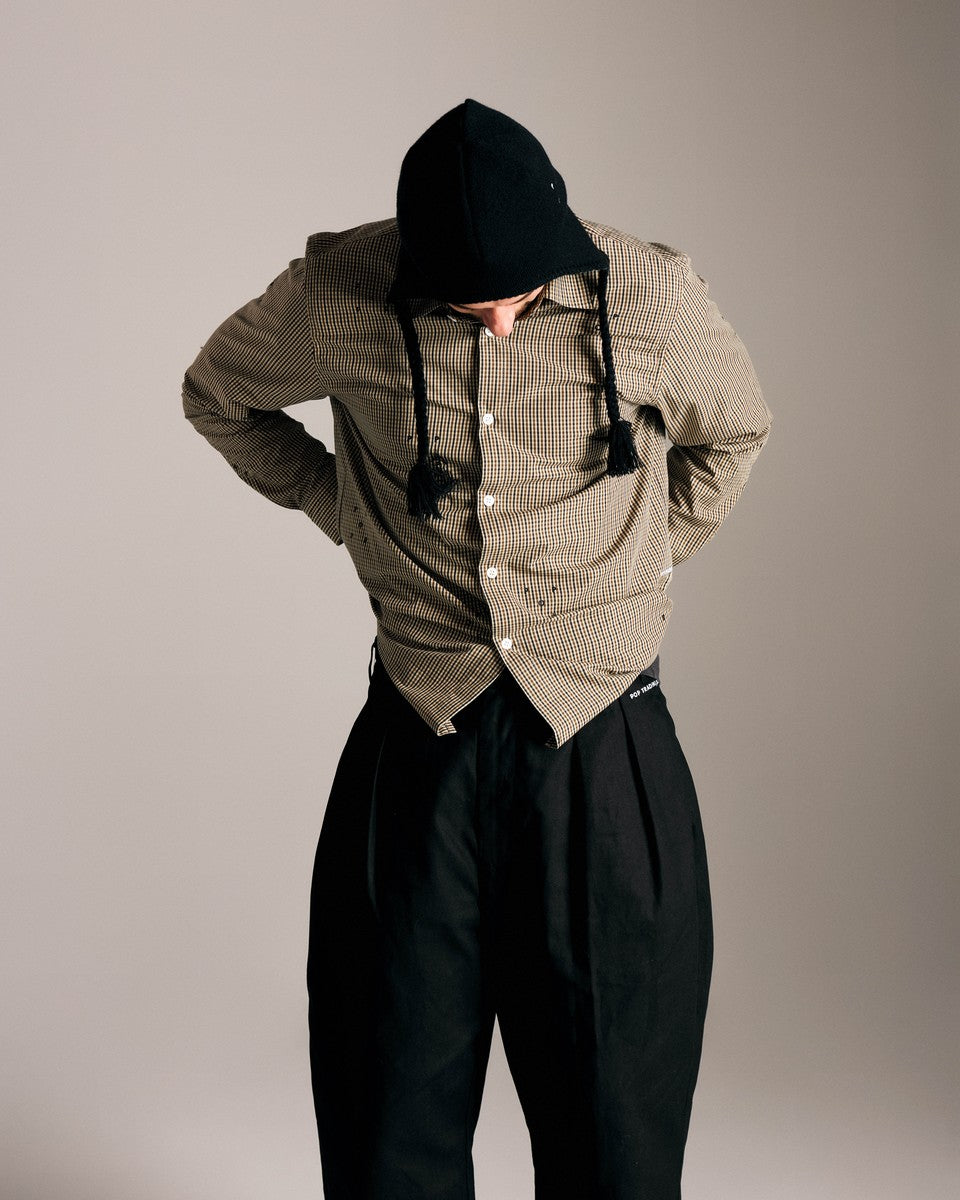 Pantalon Pop Trading Company Boat Pants black porté — photo 3