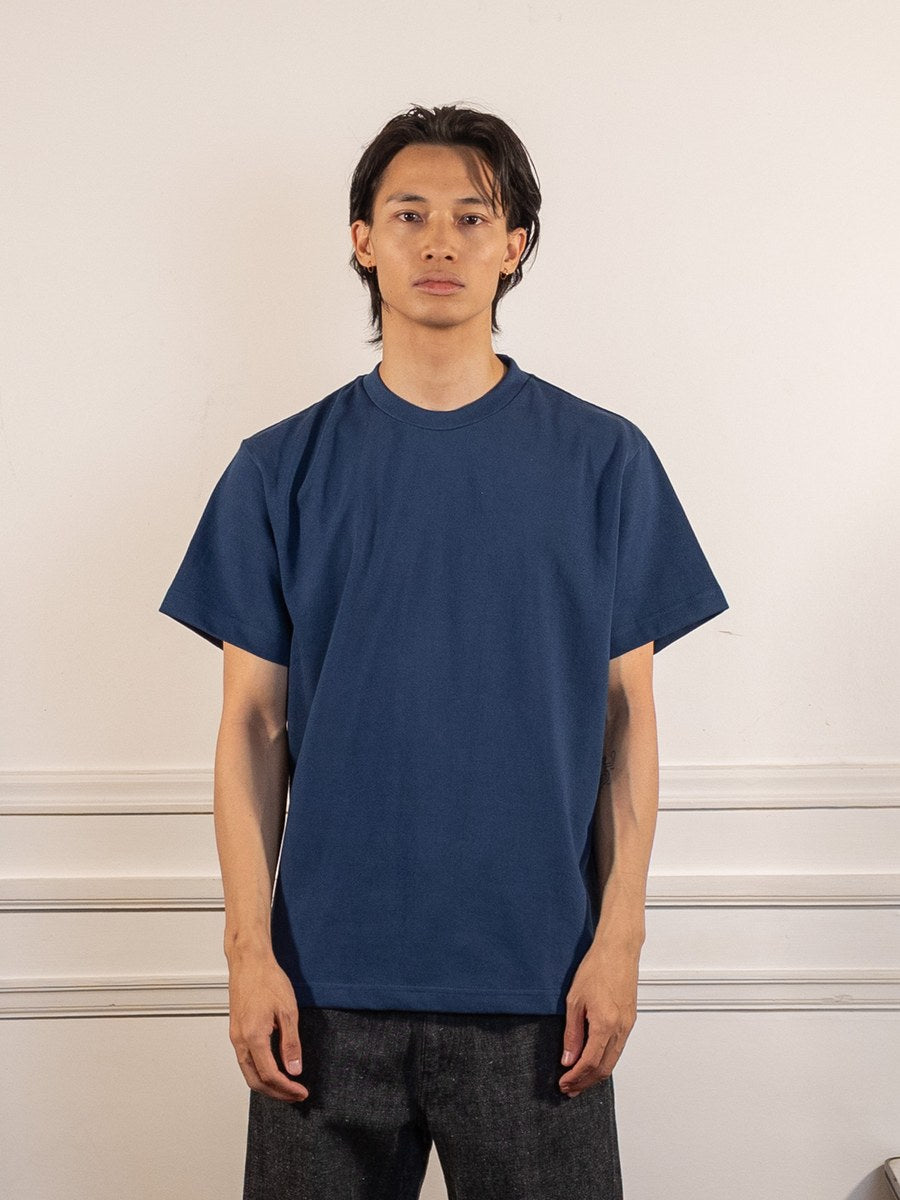 Super Weight T-Shirt - Royal - Power Goods - vue de face portée