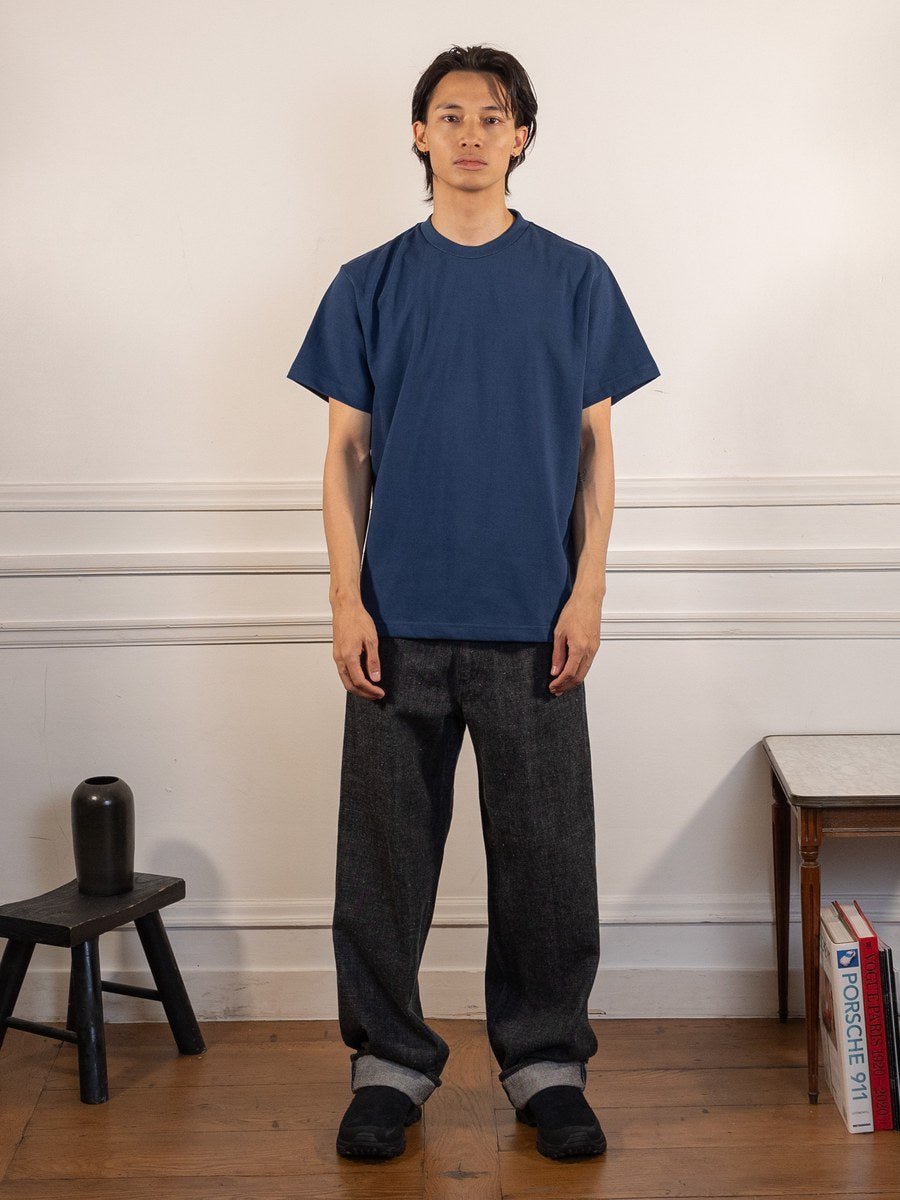 Super Weight T-Shirt - Royal - Power Goods - vue portée en pied