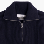 Sailor Sweater Marine vue de face – vêtements homme Rennes