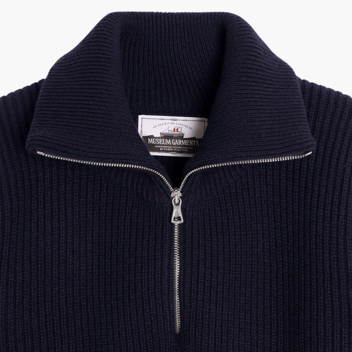 Sailor Sweater Marine vue de face – vêtements homme Rennes
