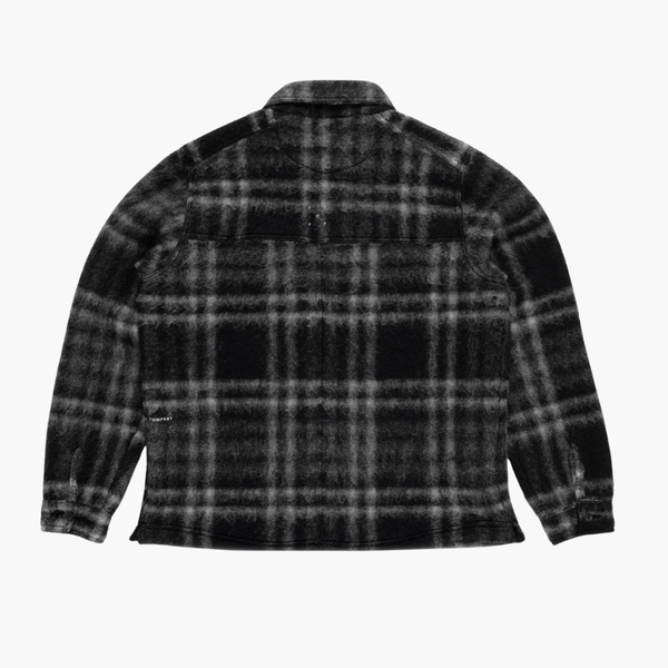  surchemise épaisse en laine motif carreaux