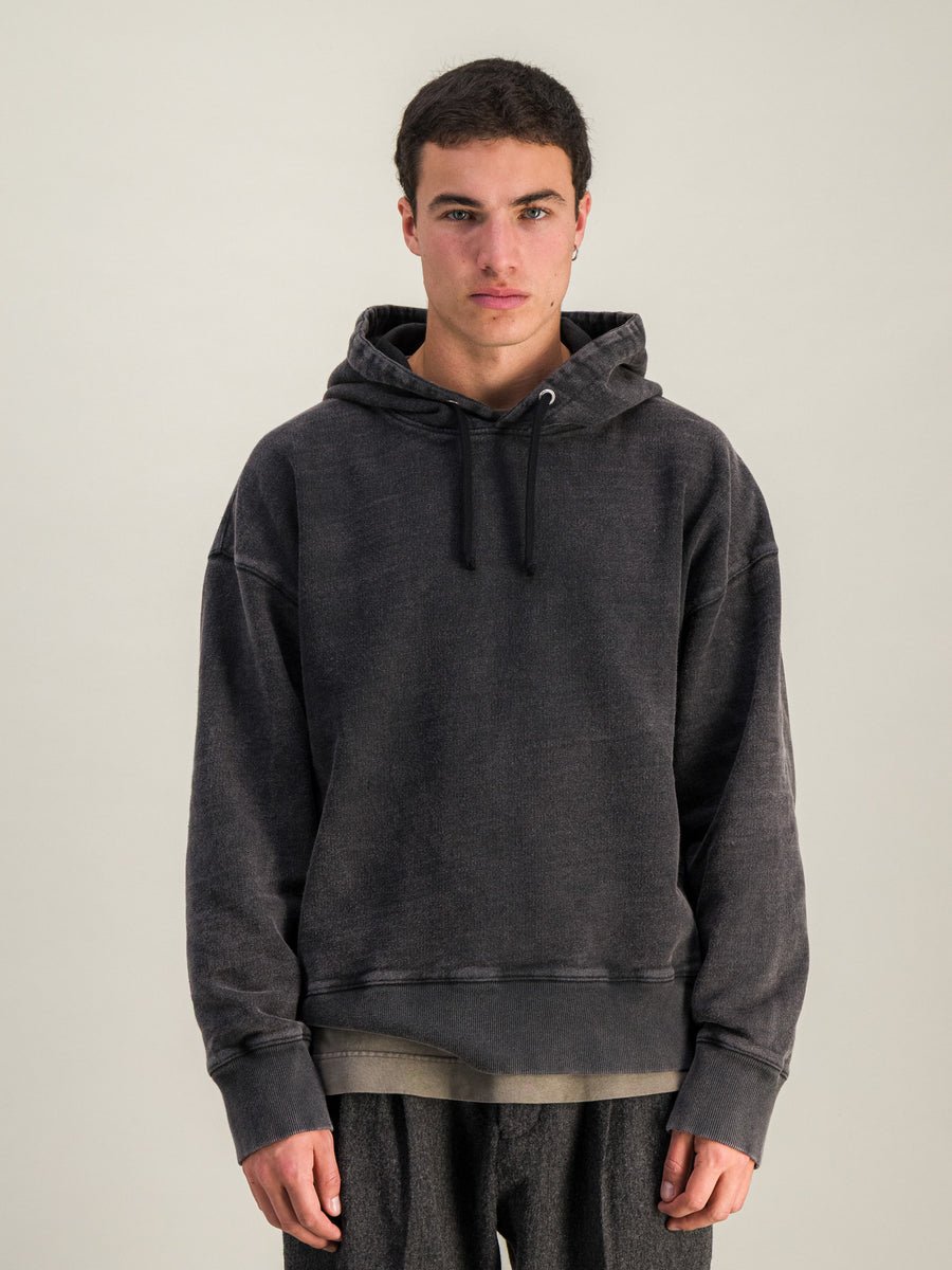 Hoodie Sweater - Faded Black - Parages - Aura Store - vue 4