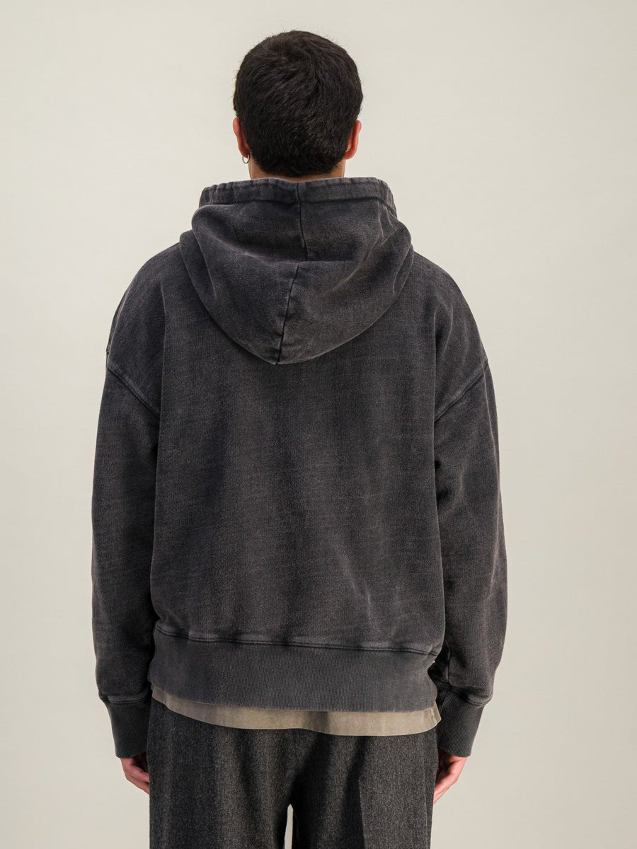 Hoodie Sweater - Faded Black - Parages - Aura Store - vue 5