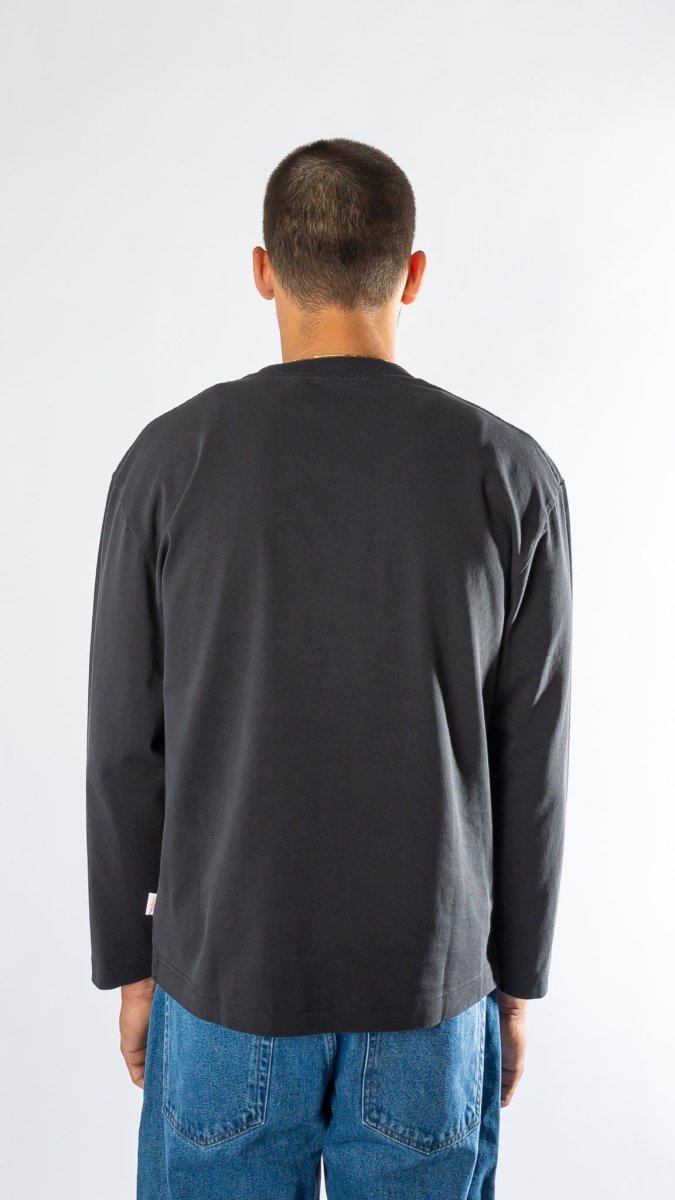 THE LONG SLEEVE T-SHIRT FADED BLACK Verlan — photo 3