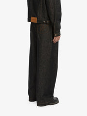 Le pantalon baggy en denim brut - Walk in Paris - Aura Store - vue 7