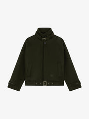 La veste Atelier en laine kaki - Walk in Paris - Aura Store - vue 1
