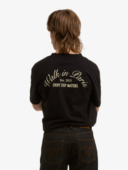 Le t-shirt Signature noir - Walk in Paris - Aura Store - vue 4