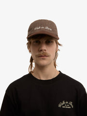 La casquette Baseball pied-de-poule marron - Walk in Paris - Aura Store - vue 3