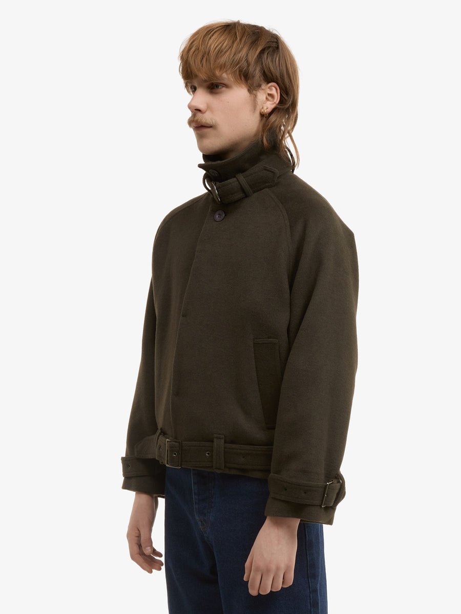 La veste Atelier en laine kaki - Walk in Paris - Aura Store - vue 5