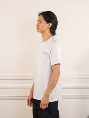 Le t-shirt Signature blanc - Walk in Paris - vue de profil portée