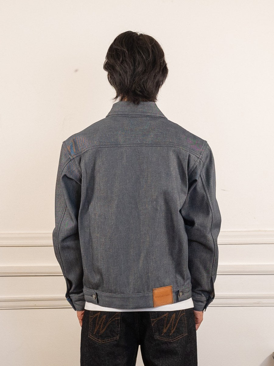La veste uniforme du postier - Walk in Paris - vue de dos portée