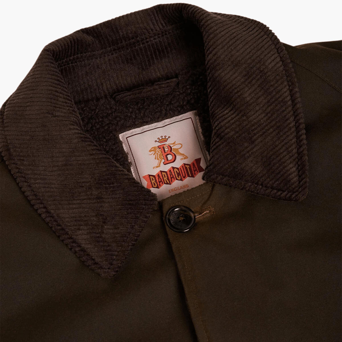 Waxed Deck Jacket Deep Moss vue de face – vêtements homme Rennes